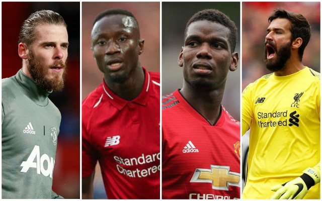 de gea keita pogba alisson
