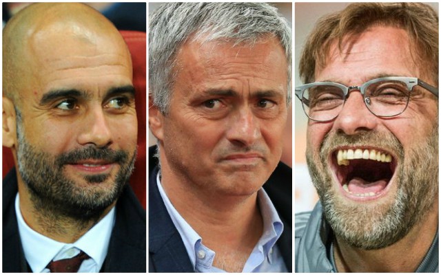 guardiola mourinho klopp