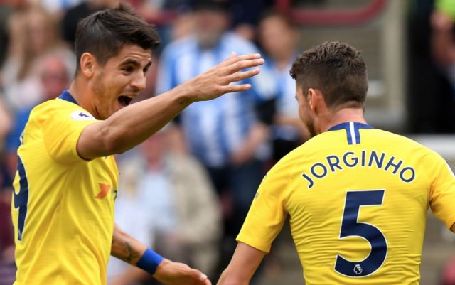 morata jorginho chelsea