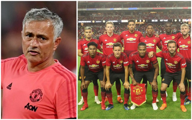 mourinho man united team