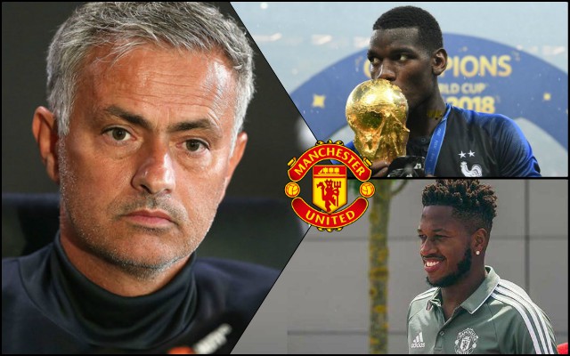 mourinho pogba fred