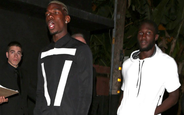 Paul Pogba and Romelu Lukaku
