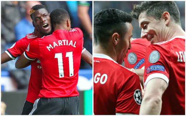 pogba martial alcantara lewandowski