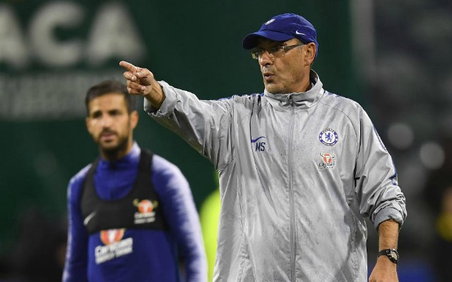 sarri chelsea training