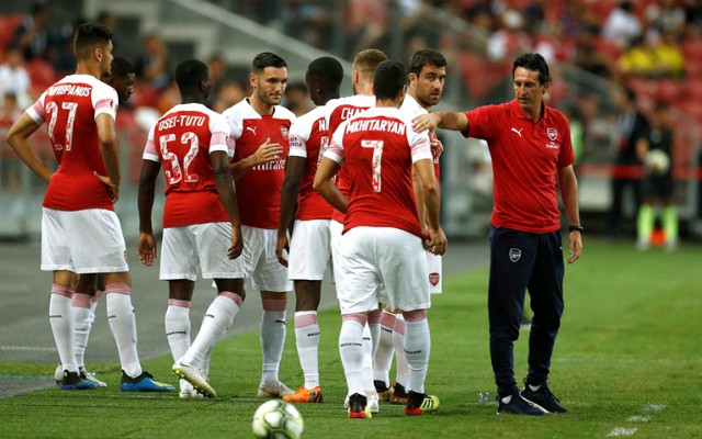 unai emery arsenal players