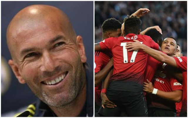 zidane man utd