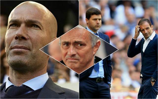 zidane mourinho pochettino allegri