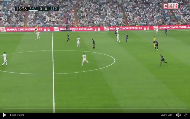Bale and Carrillo goals can't separate sides at HT