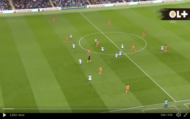 Cornet scores for Lyon against City