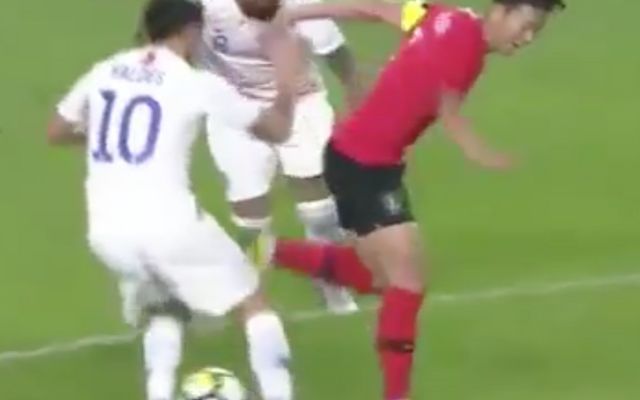 Heung-Min Son nutmeg South Korea Chile