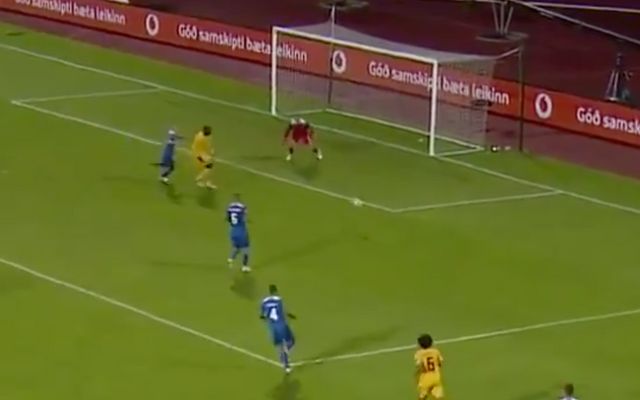 Lukaku goal Belgium Iceland