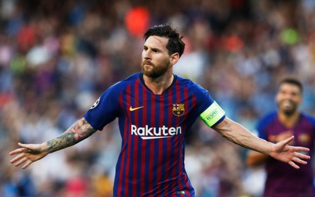 Messi Barcelona PSV