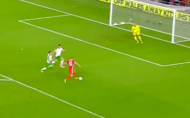 Ramsey goal Wales Ireland