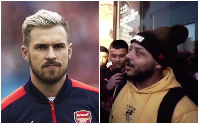 Troopz blasts Aaron Ramsey on AFTV