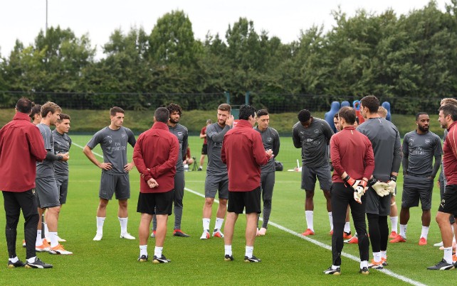 arsenal training