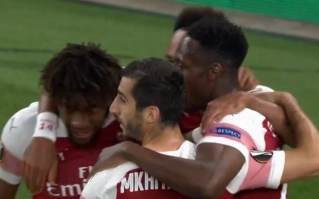 aubameyang goal video