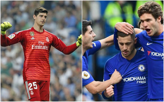 courtois morata hazard alonso
