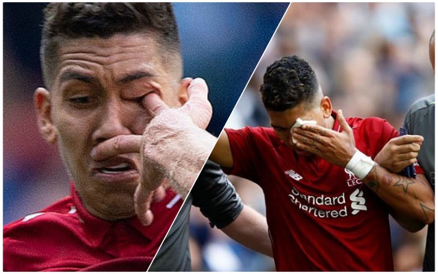 firmino eye injury