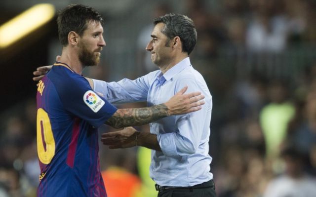 messi barcelona valverde