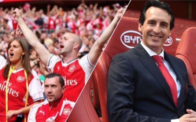 emery arsenal fans