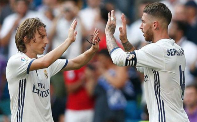 ramos modric real madrid