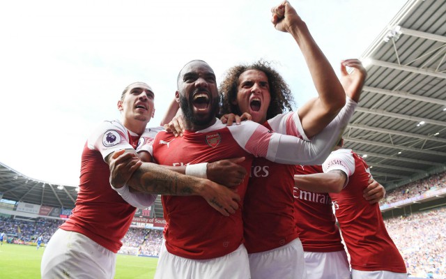 lacazette guendouzi arsenal cardiff
