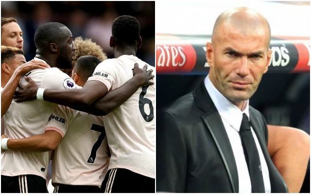 man utd zidane