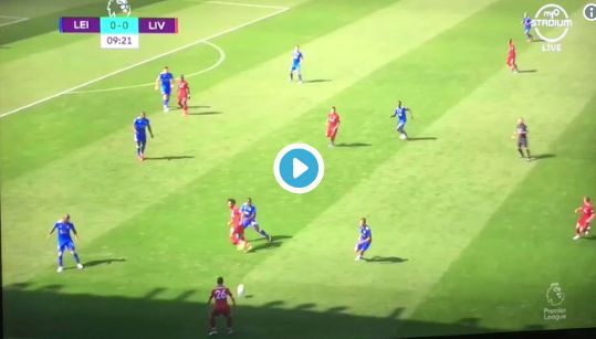 mane goal vs leicester