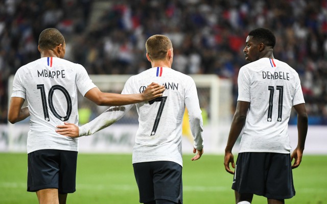 mbappe griezmann dembele