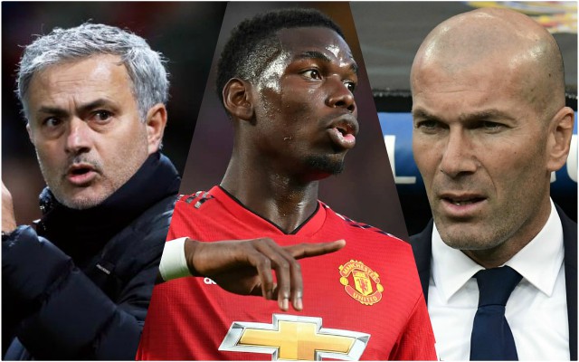 mourinho pogba zidane
