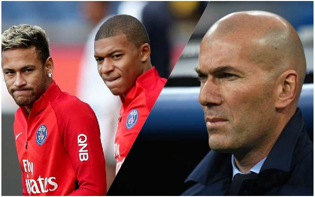neymar mbappe zidane