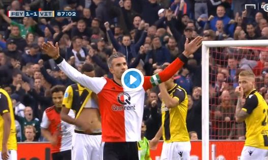 van persie goal video