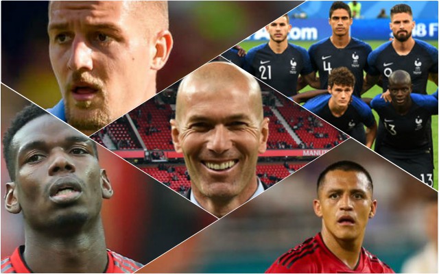 zidane man utd