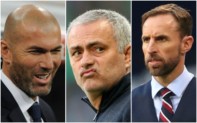 zidane mourinho southgate