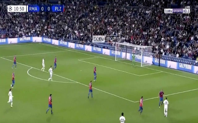Benzema v Plzen