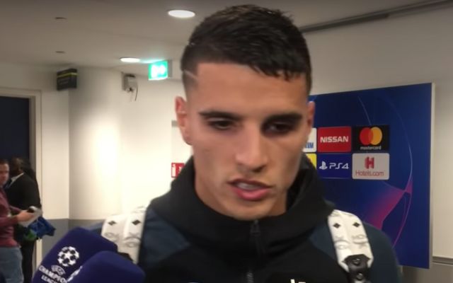 Lamela Messi gesture