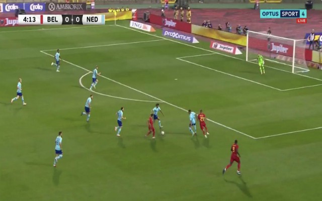 Mertens goal v Holland