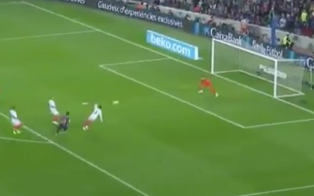 Messi goal Barcelona Sevilla