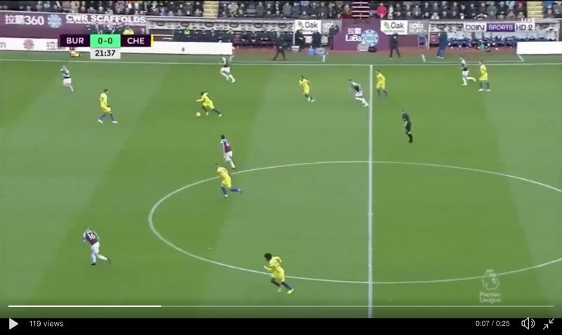 Morata goal for Chelsea vs Burnley