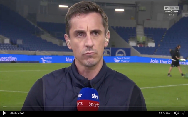 Neville's attack on United hierarchy