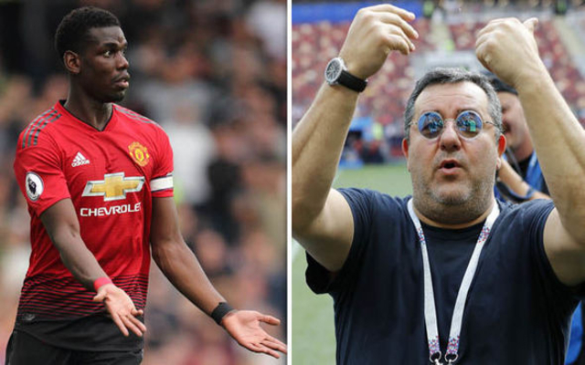 Raiola agrees deal for Pogba to Barcelona
