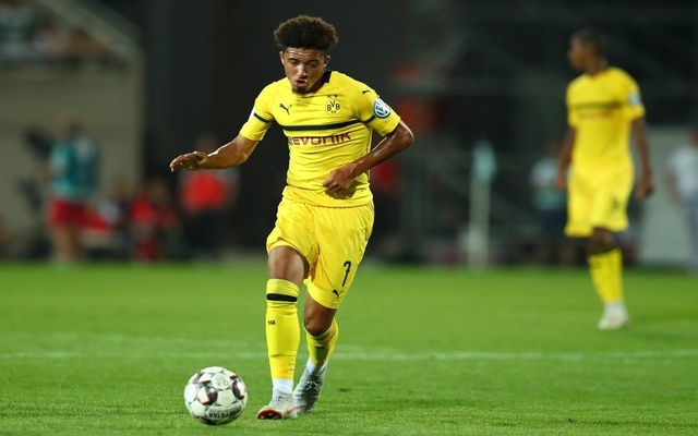 Sancho assist in Champions League