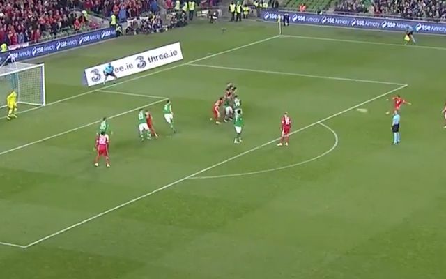 Wilson goal Wales