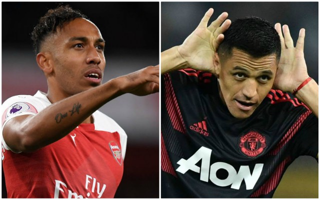 aubameyang vs sanchez
