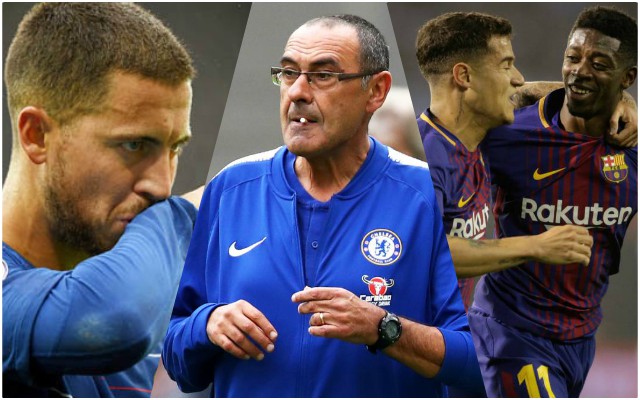 hazard sarri dembele chelsea