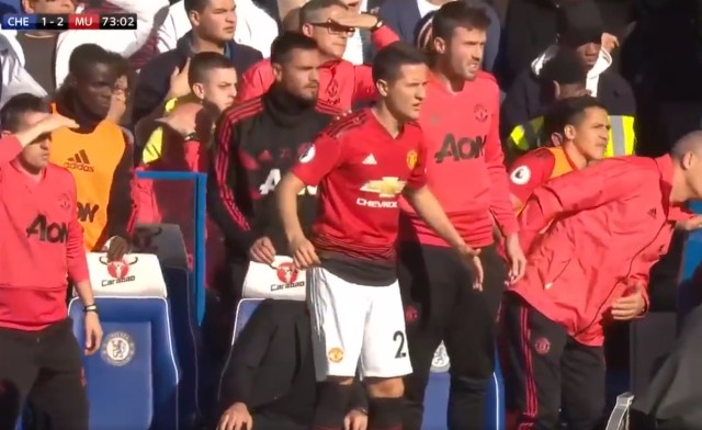 herrera chelsea reaction