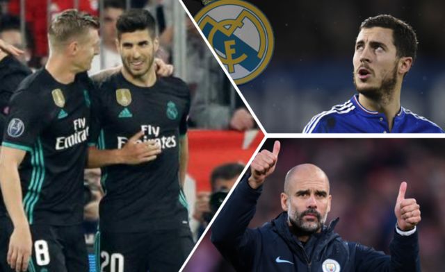 asensio hazard real madrid man city