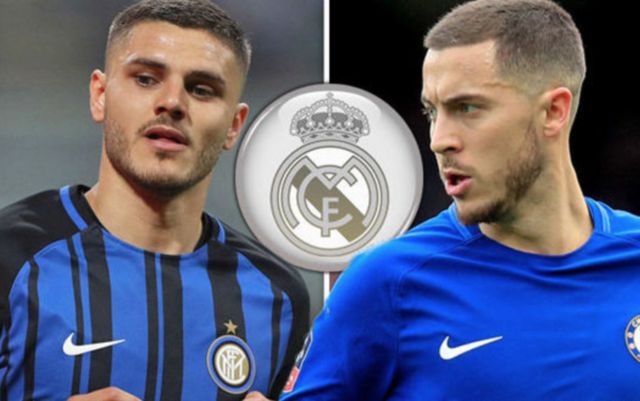 icardi hazard real madrid