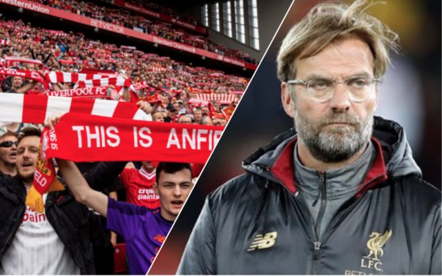 liverpool fans klopp