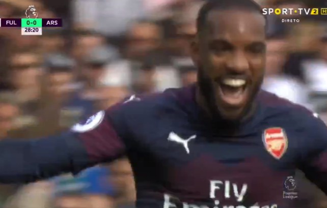 lacazette goal video